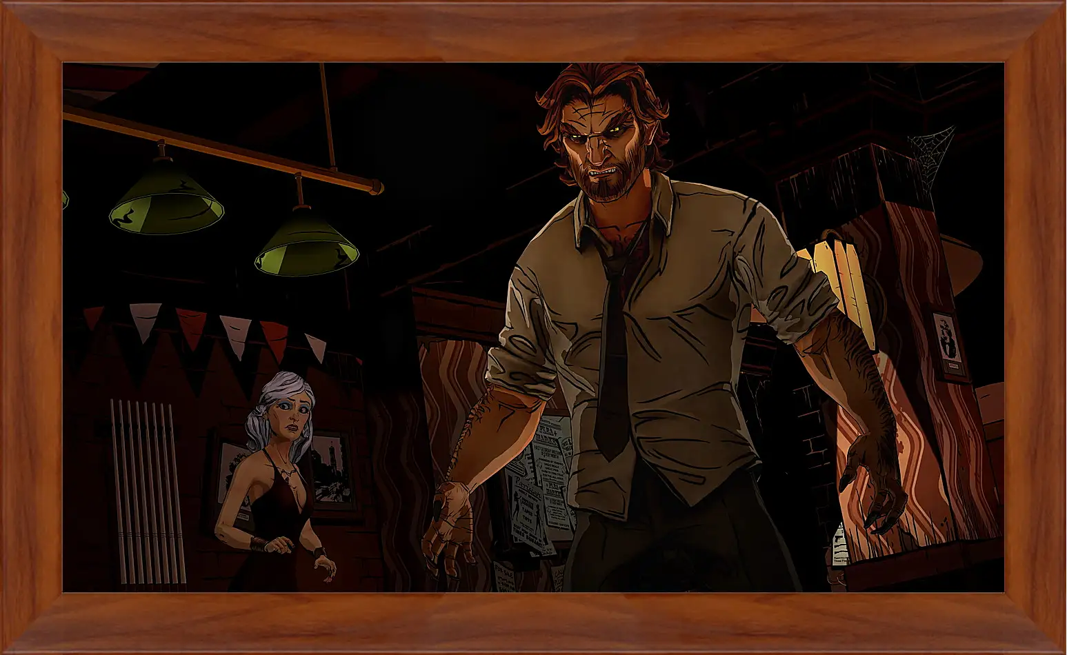 Картина в раме - The Wolf Among Us
