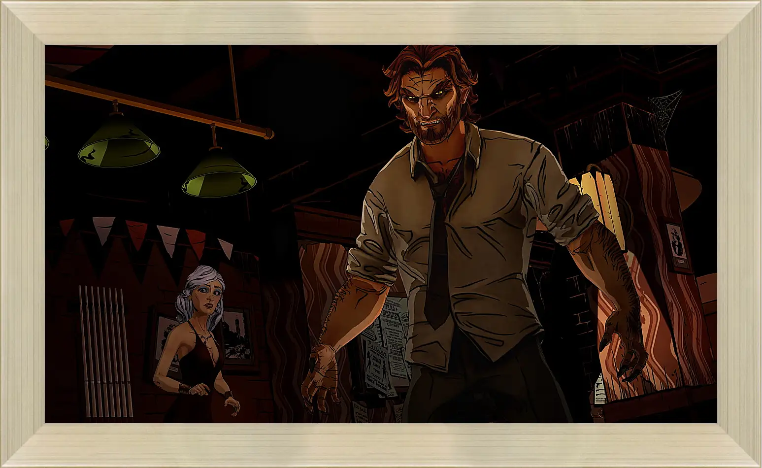 Картина в раме - The Wolf Among Us
