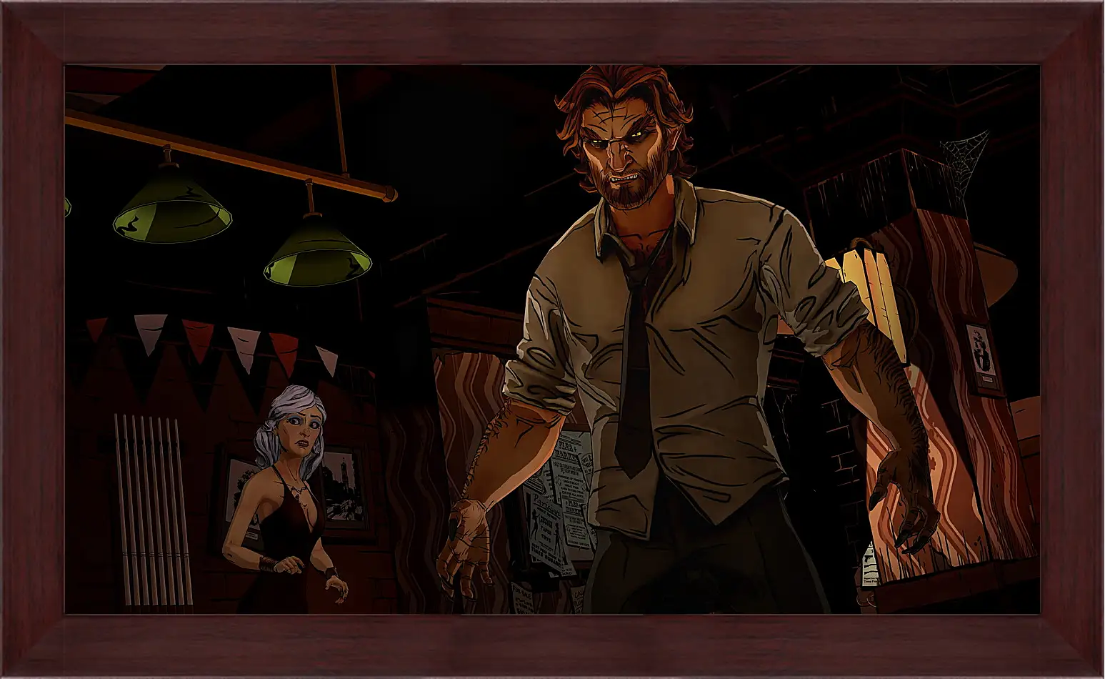 Картина в раме - The Wolf Among Us
