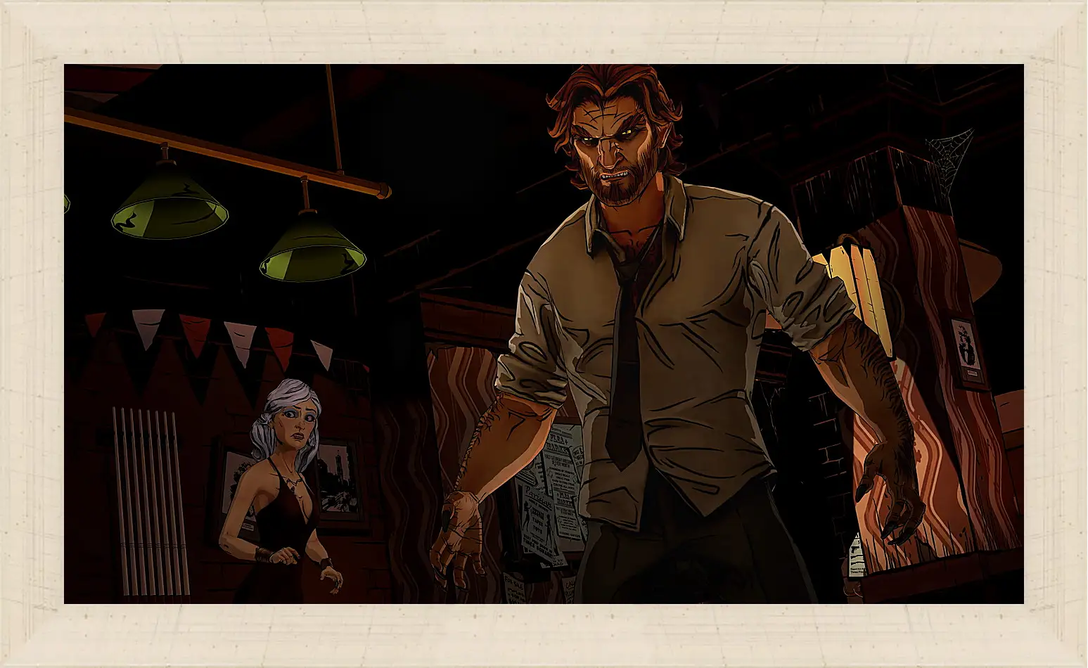 Картина в раме - The Wolf Among Us
