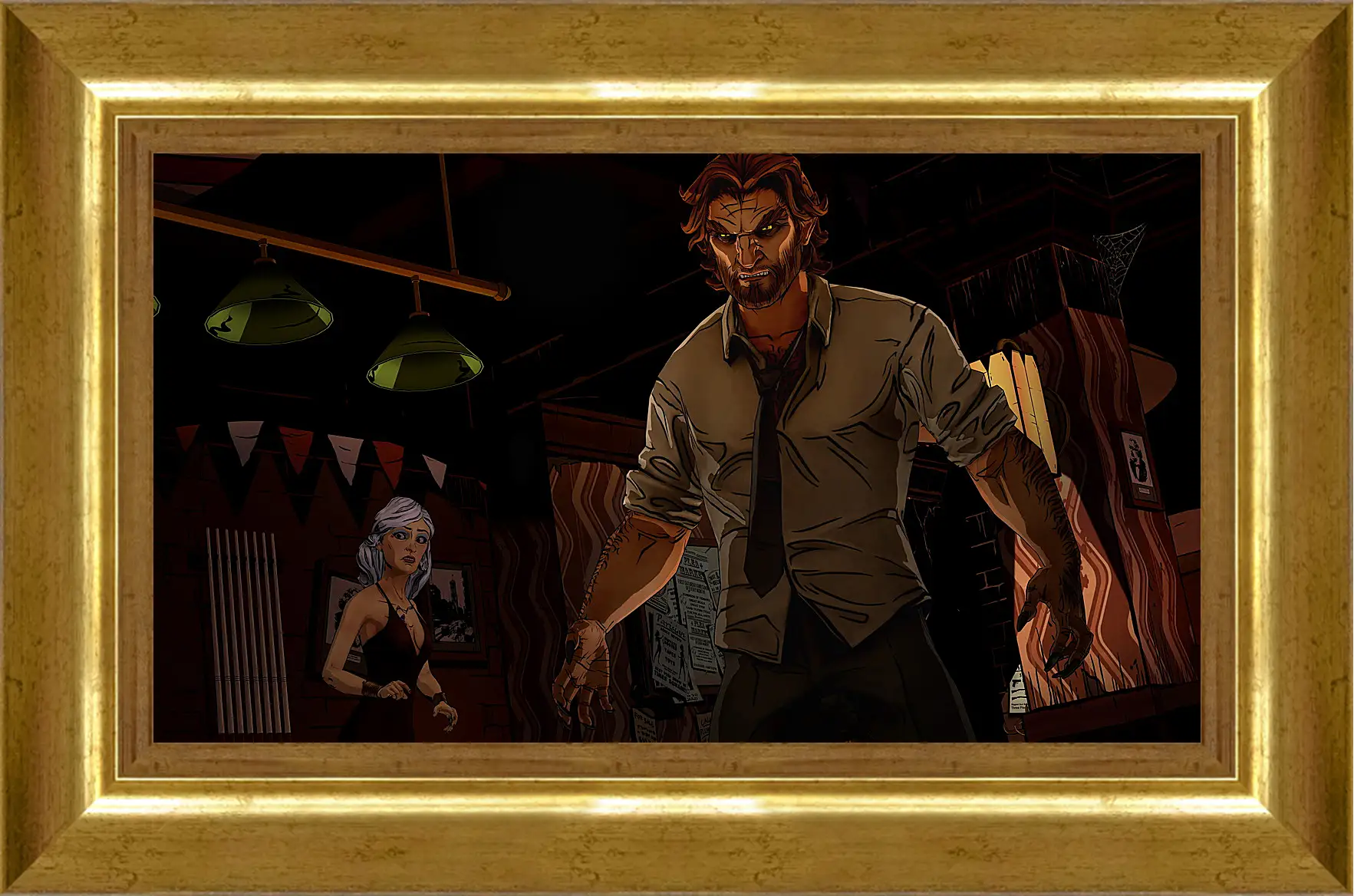 Картина в раме - The Wolf Among Us
