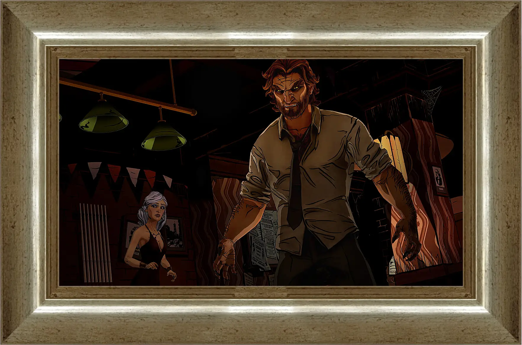 Картина в раме - The Wolf Among Us
