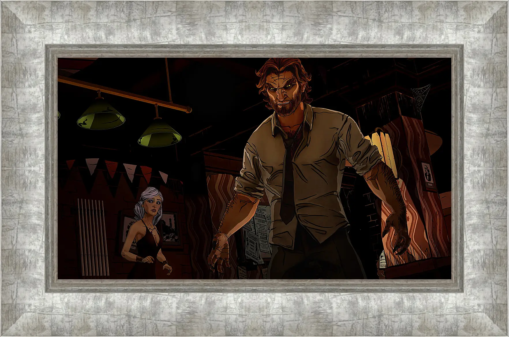 Картина в раме - The Wolf Among Us
