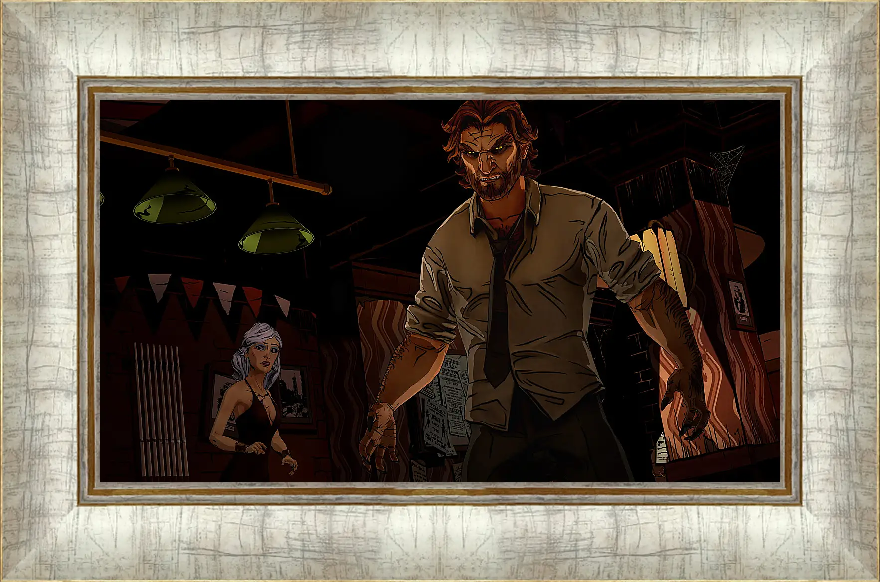 Картина в раме - The Wolf Among Us
