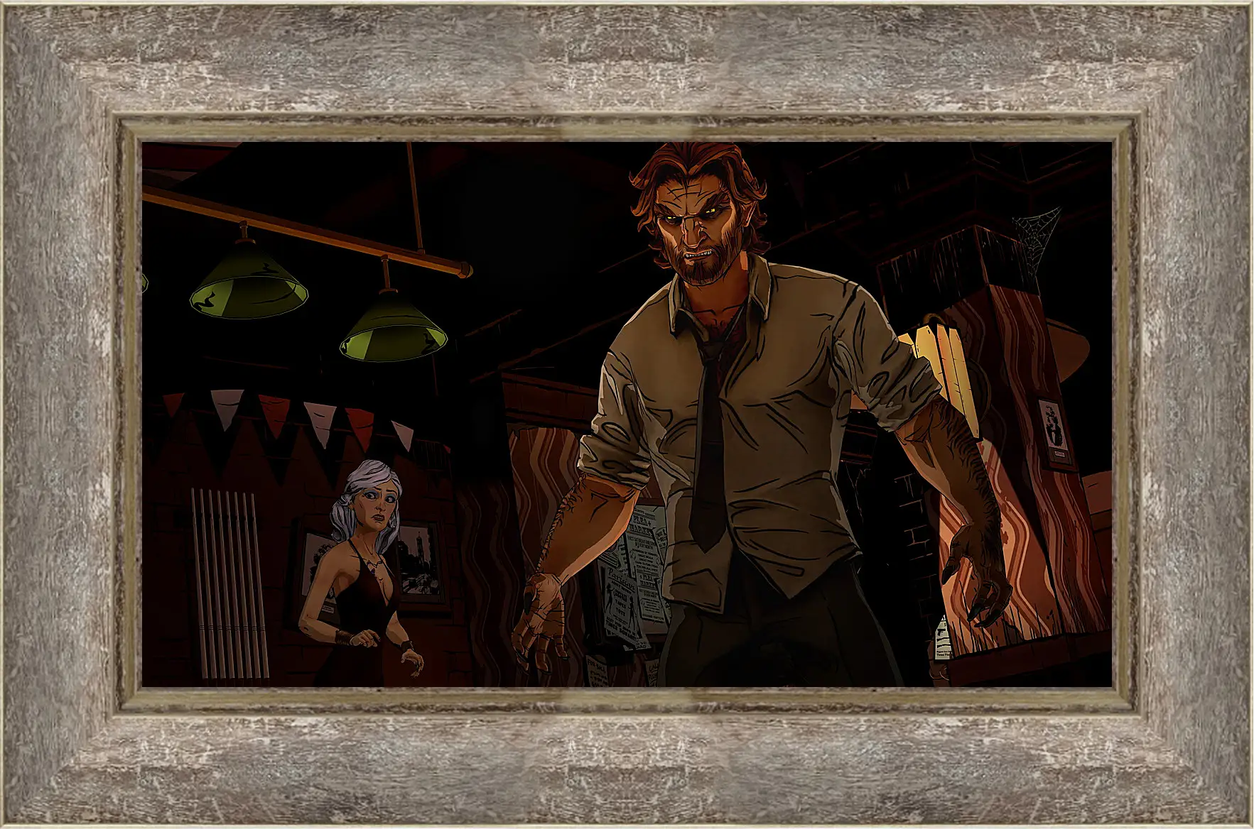 Картина в раме - The Wolf Among Us
