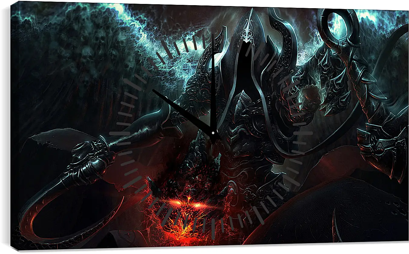 Часы картина - Diablo III: Reaper Of Souls