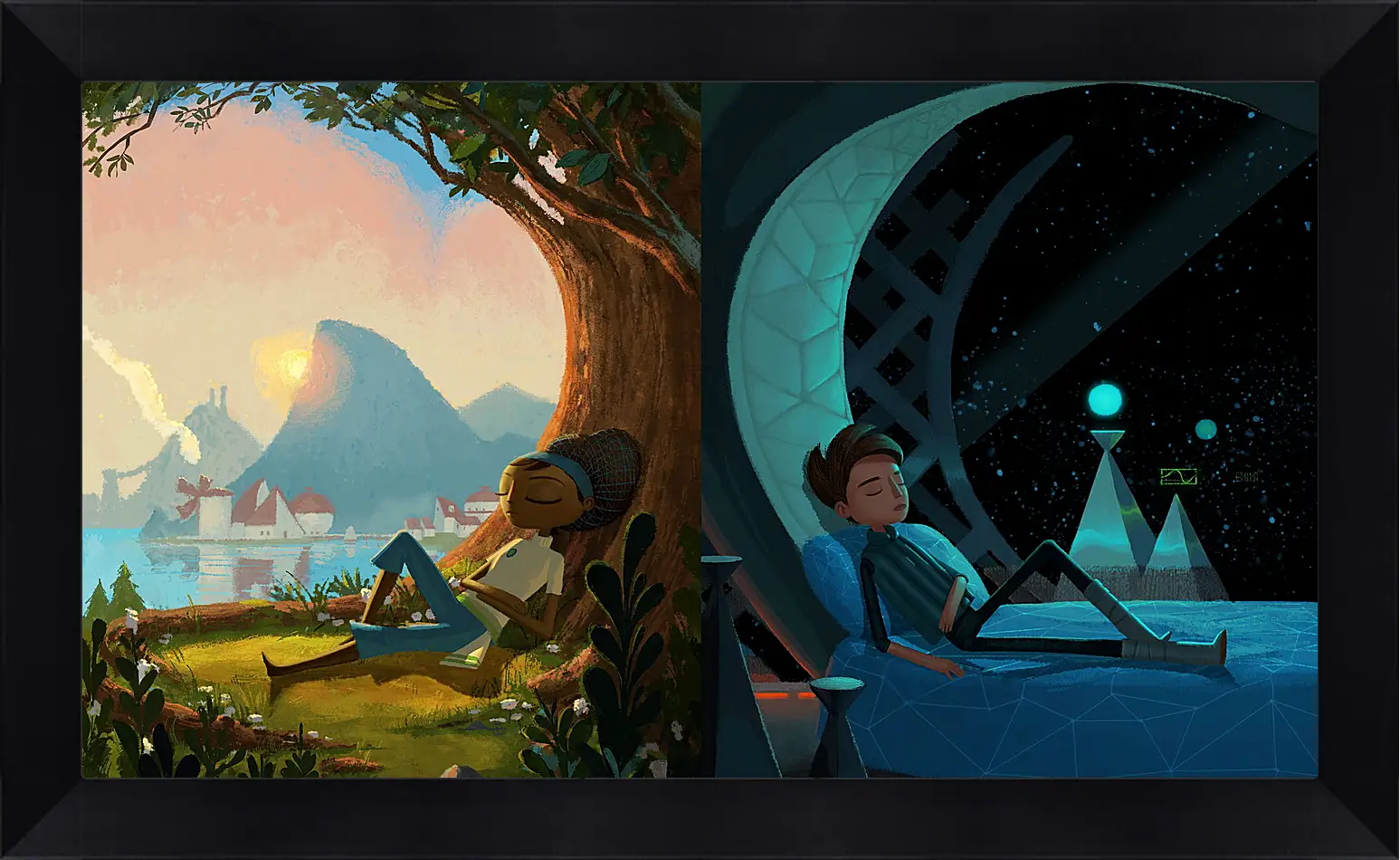 Картина в раме - Broken Age
