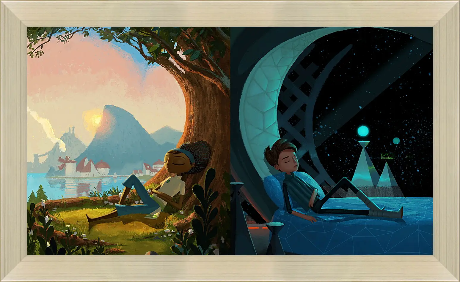 Картина в раме - Broken Age
