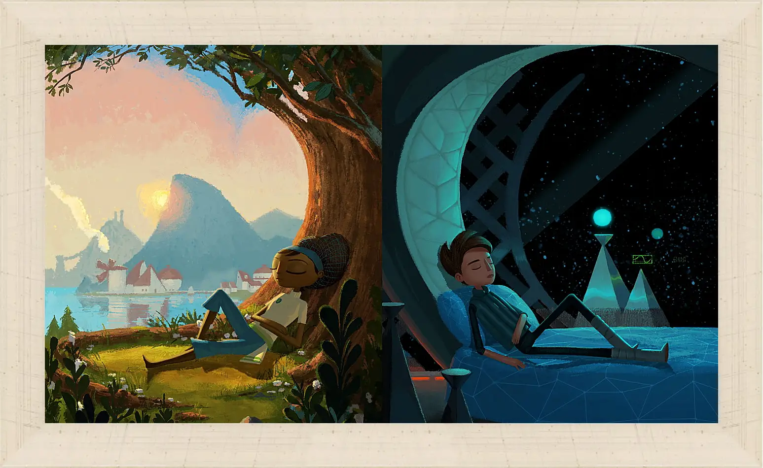 Картина в раме - Broken Age
