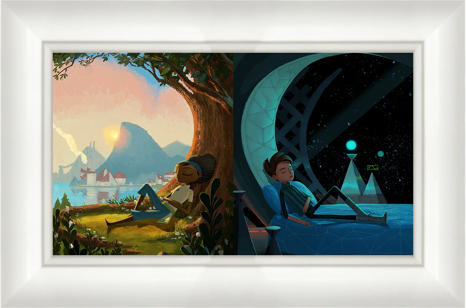 Картина в раме - Broken Age
