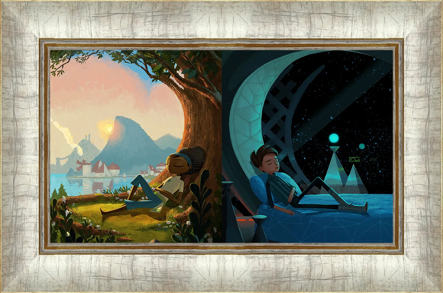 Картина в раме - Broken Age
