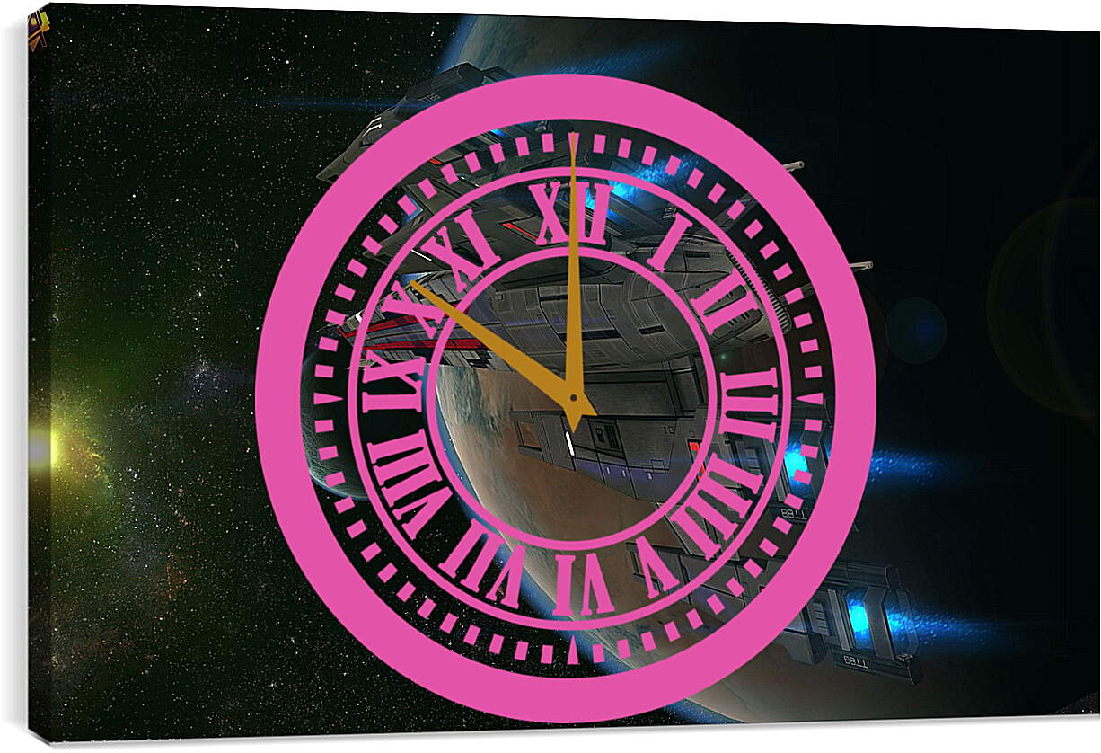 Часы картина - Mass Effect 3
