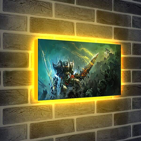 Лайтбокс световая панель - World Of Legend
