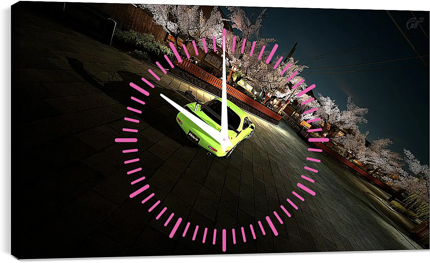 Часы картина - Gran Turismo 5
