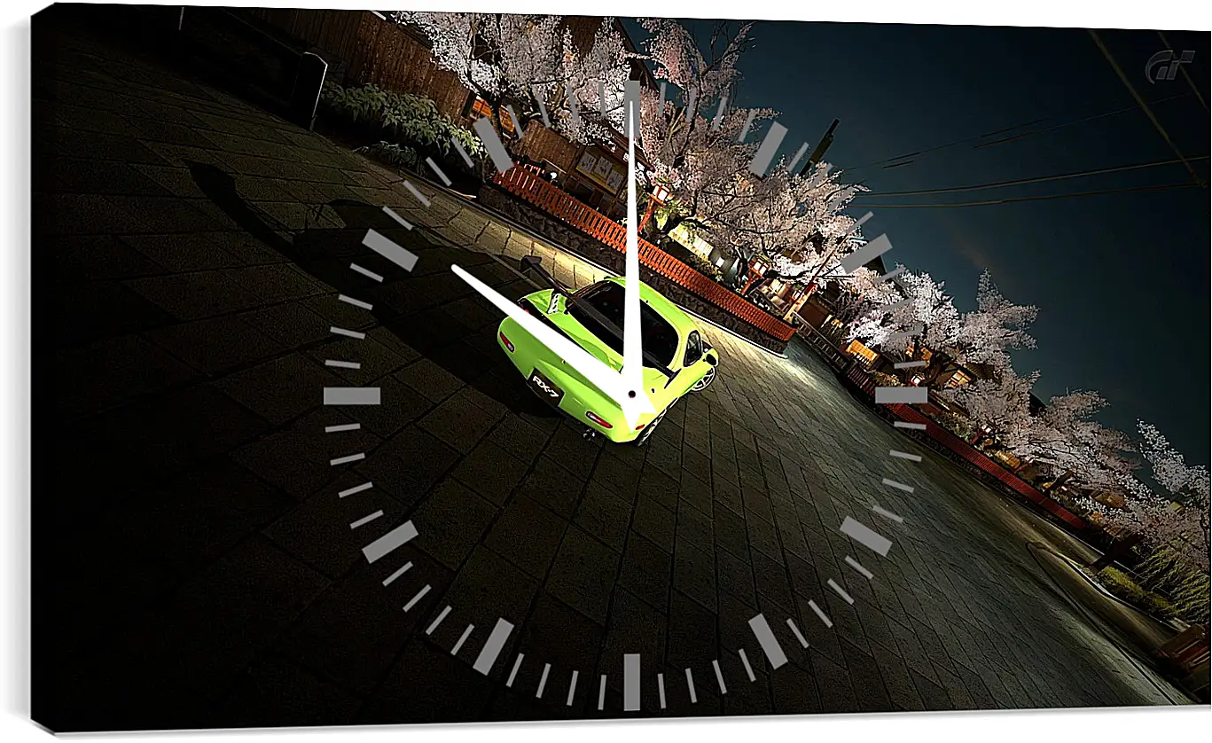 Часы картина - Gran Turismo 5
