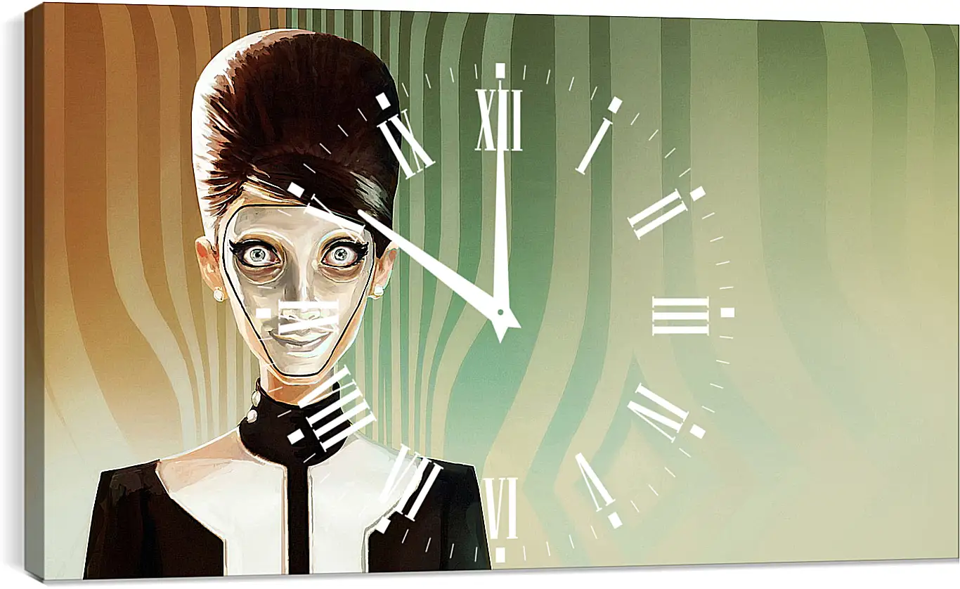 Часы картина - We Happy Few
