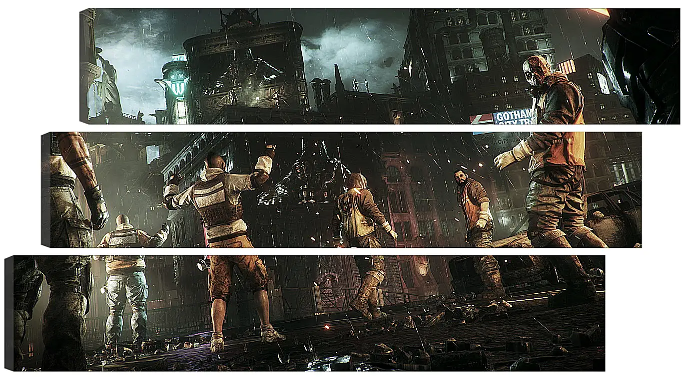 Модульная картина - Batman: Arkham Knight