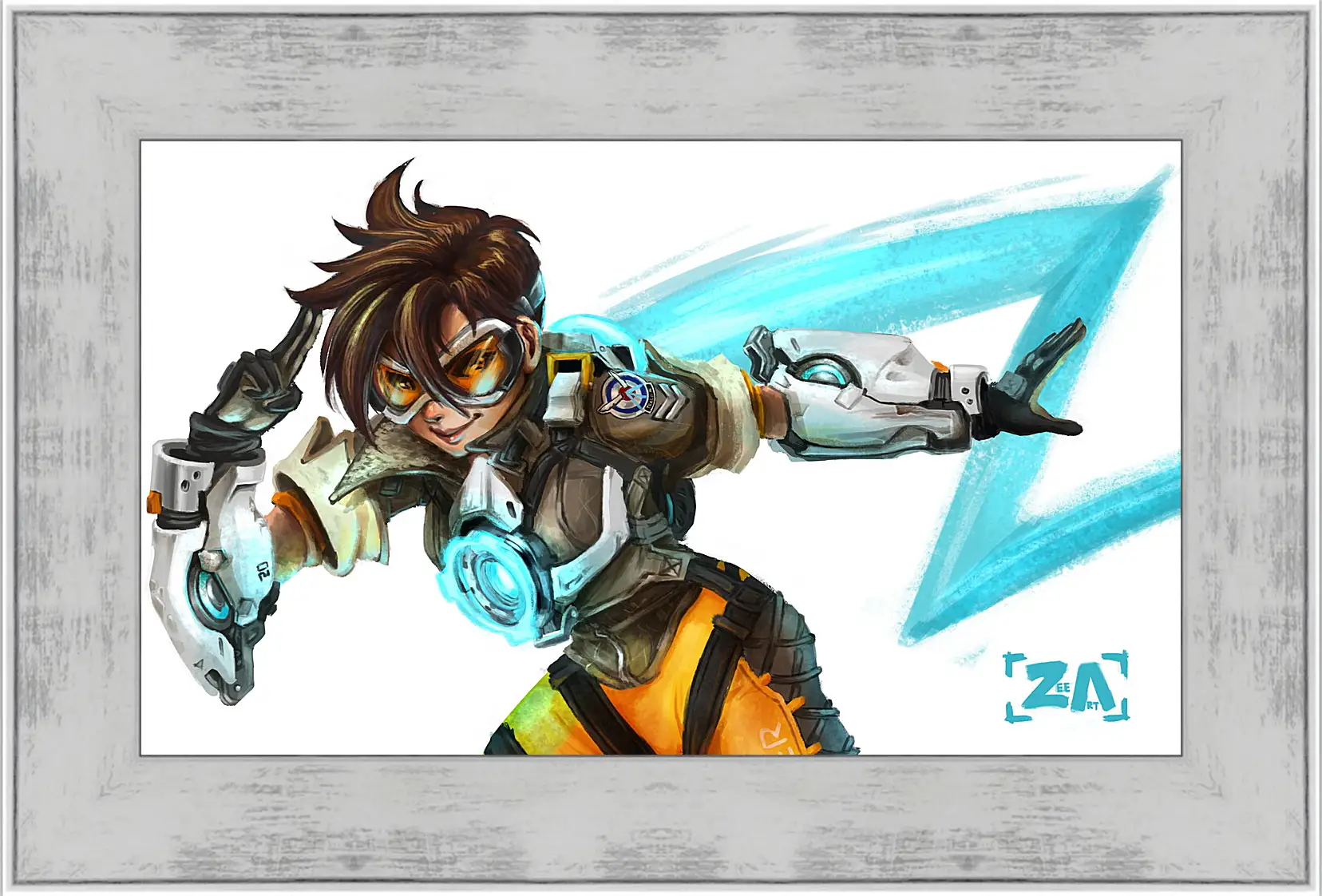 Картина в раме - Overwatch
