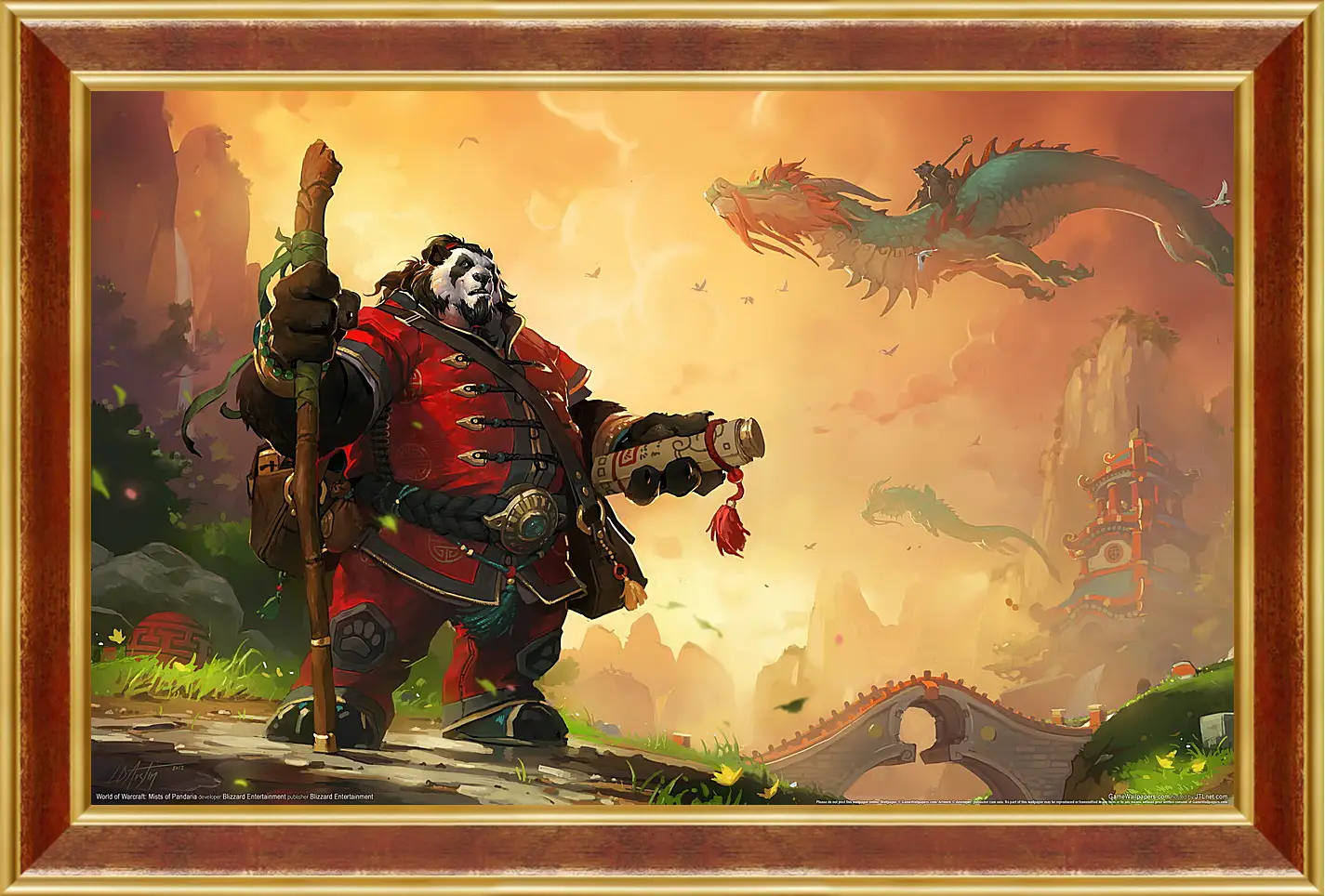 Картина в раме - World Of Warcraft: Mists Of Pandaria