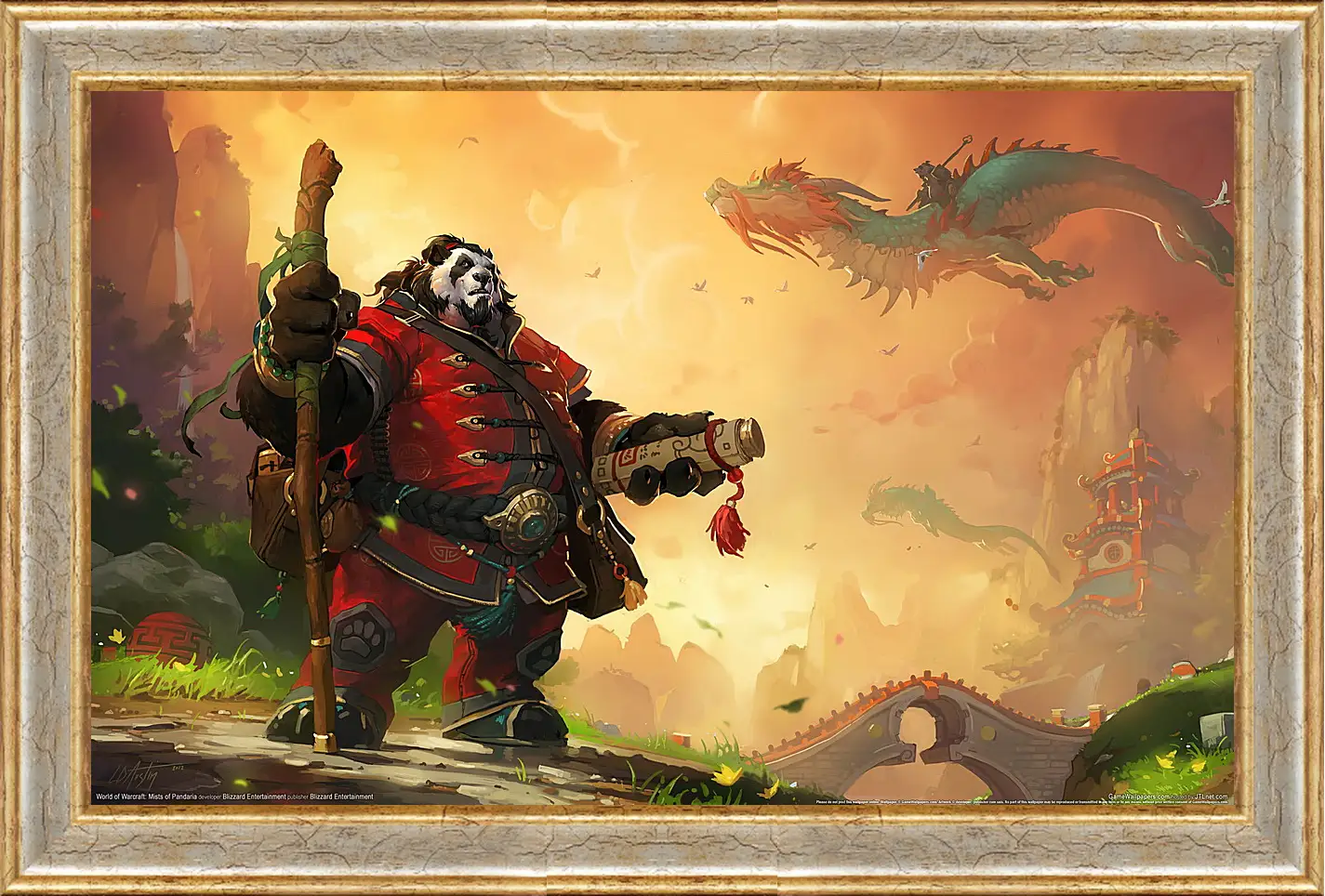 Картина в раме - World Of Warcraft: Mists Of Pandaria