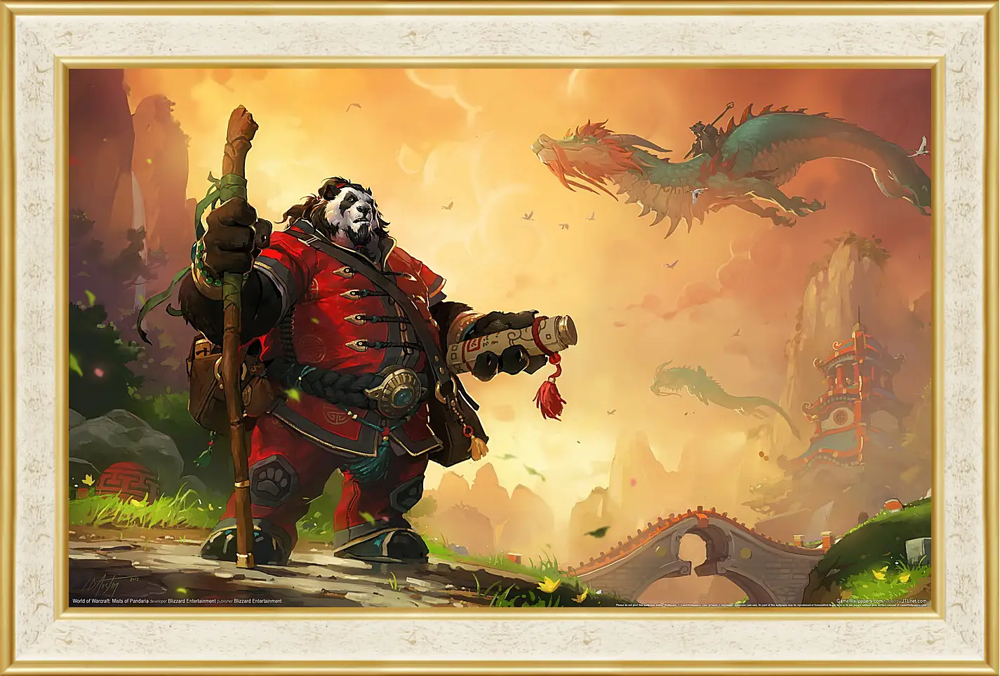 Картина в раме - World Of Warcraft: Mists Of Pandaria