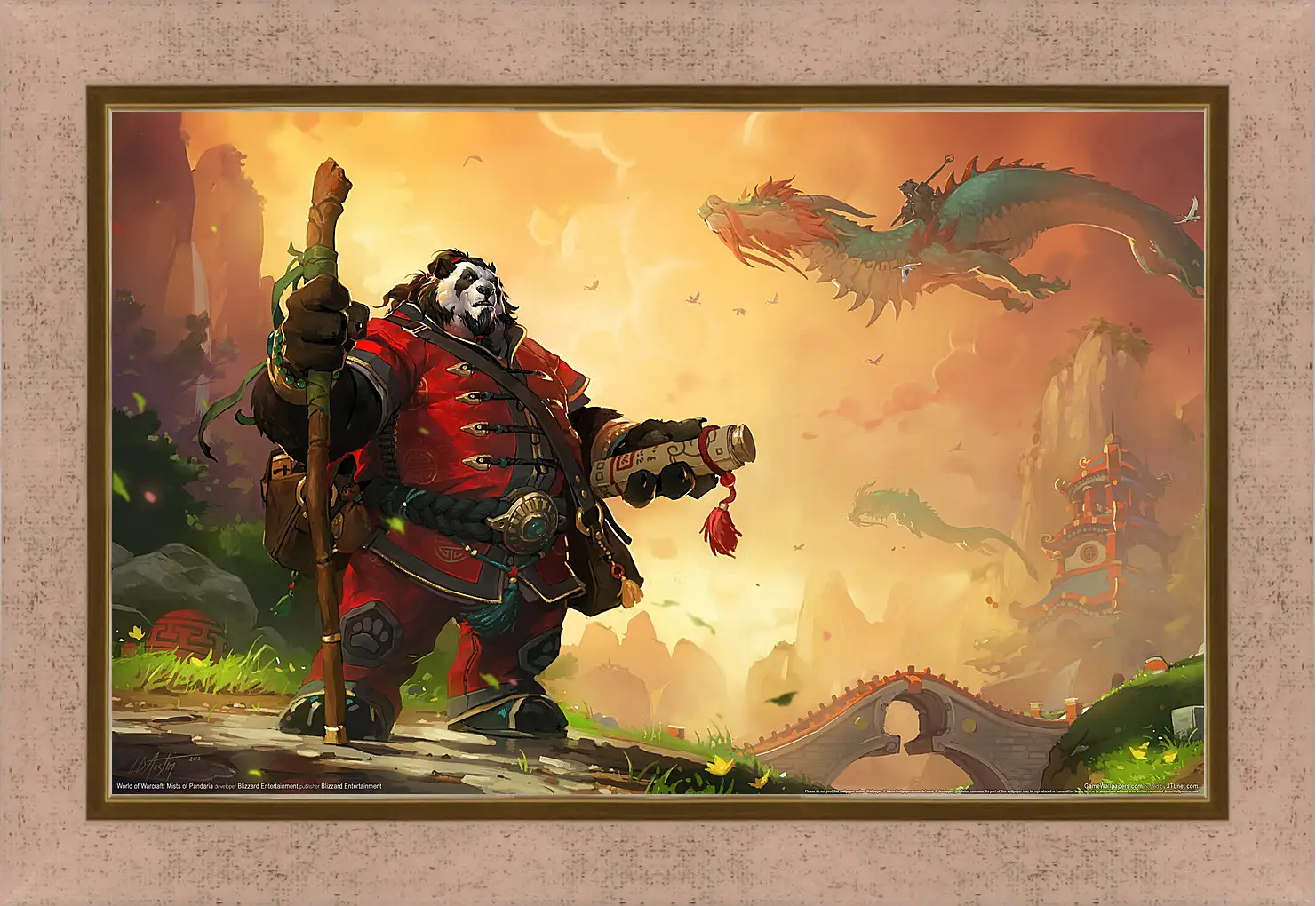 Картина в раме - World Of Warcraft: Mists Of Pandaria