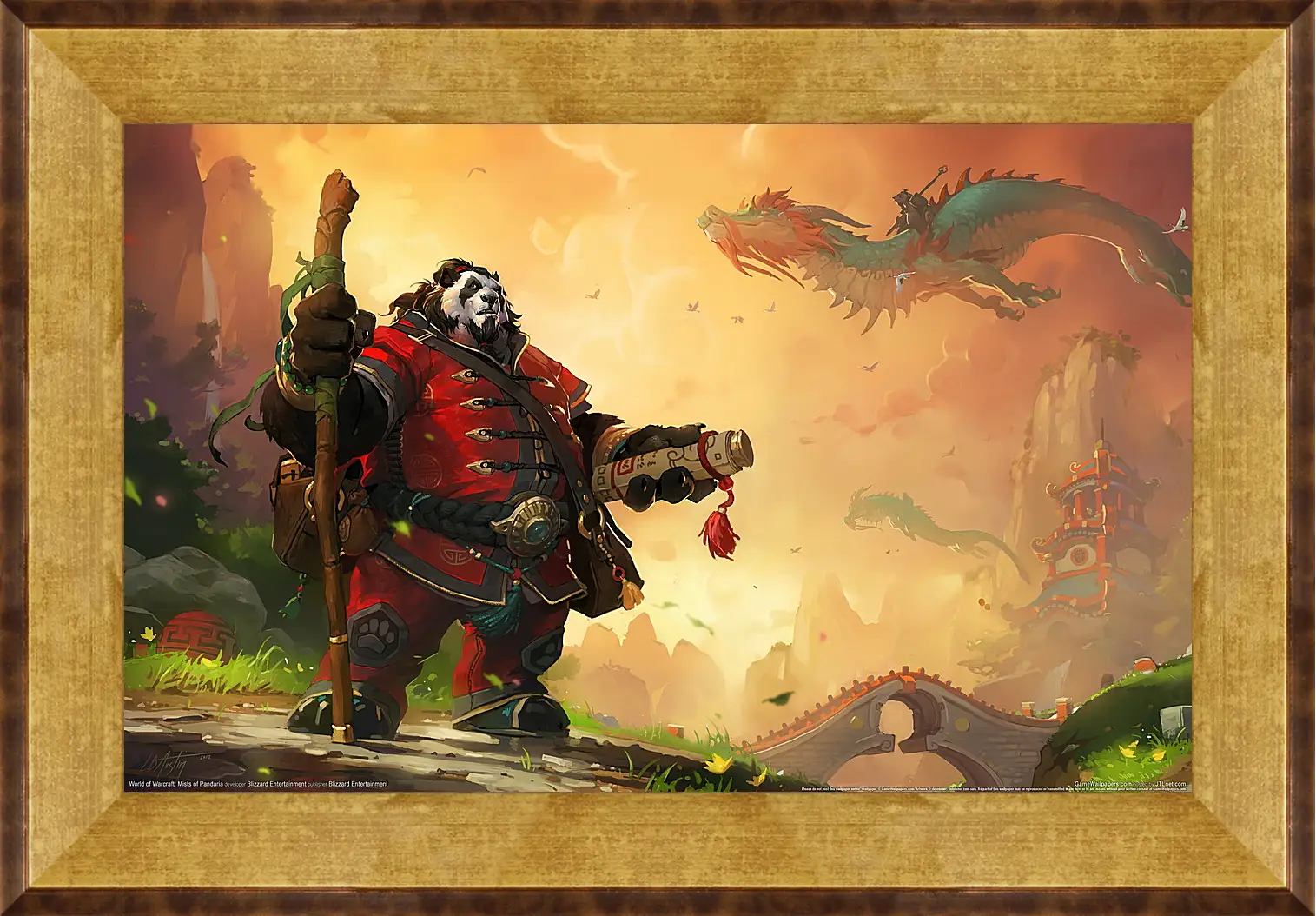 Картина в раме - World Of Warcraft: Mists Of Pandaria