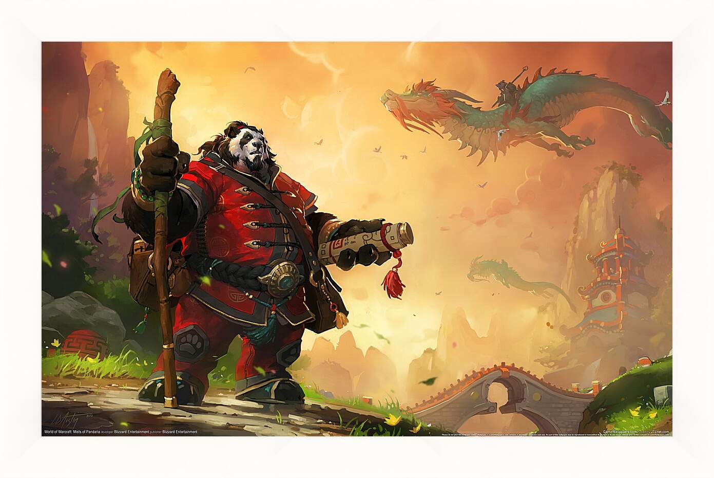 Картина в раме - World Of Warcraft: Mists Of Pandaria