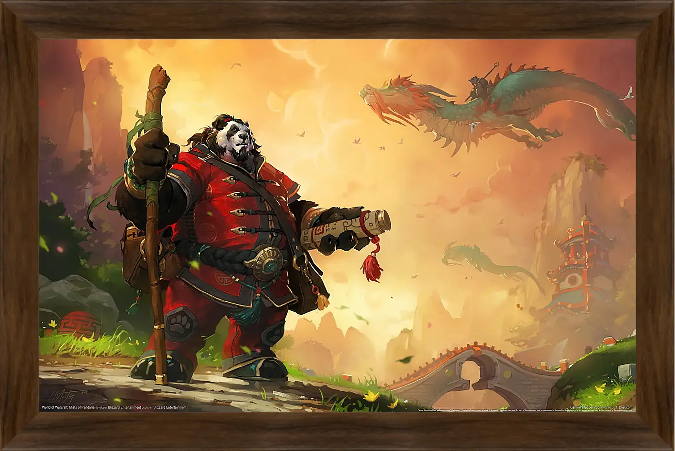 Картина в раме - World Of Warcraft: Mists Of Pandaria