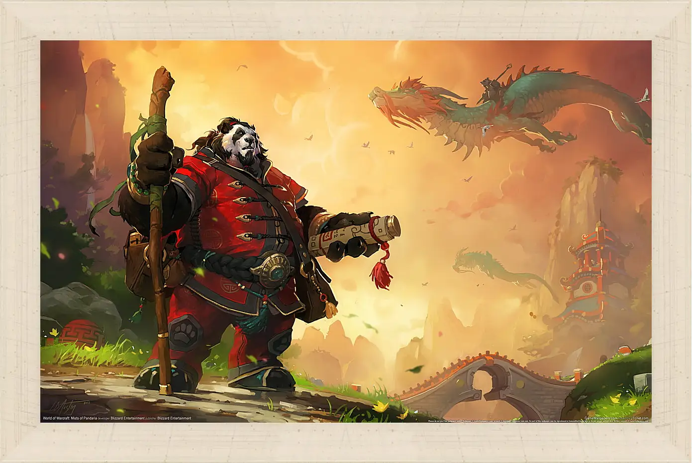 Картина в раме - World Of Warcraft: Mists Of Pandaria