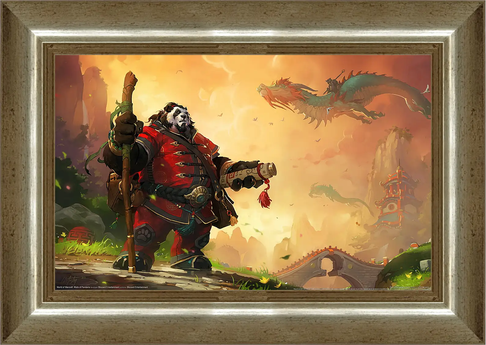 Картина в раме - World Of Warcraft: Mists Of Pandaria