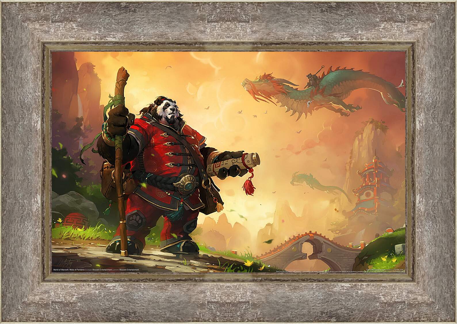 Картина в раме - World Of Warcraft: Mists Of Pandaria