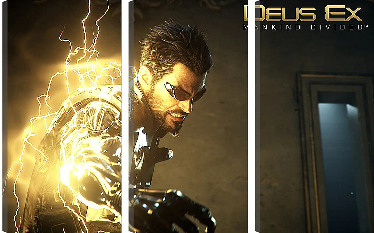 Модульная картина - Deus Ex: Mankind Divided
