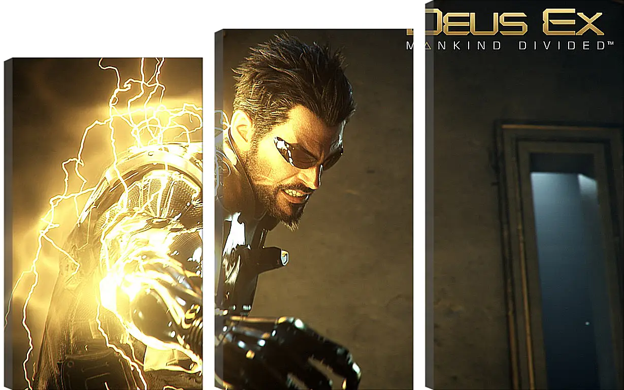 Модульная картина - Deus Ex: Mankind Divided
