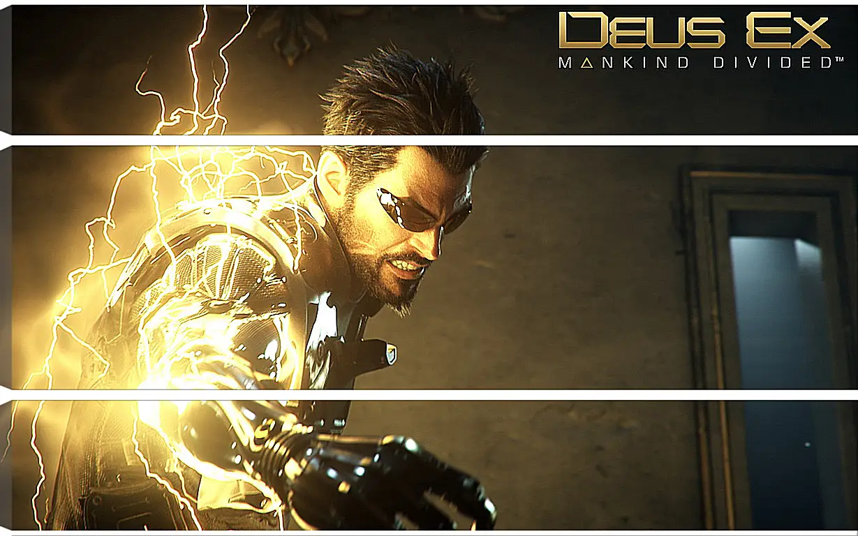 Модульная картина - Deus Ex: Mankind Divided
