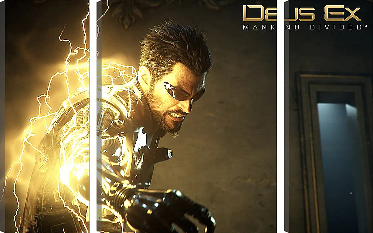 Модульная картина - Deus Ex: Mankind Divided
