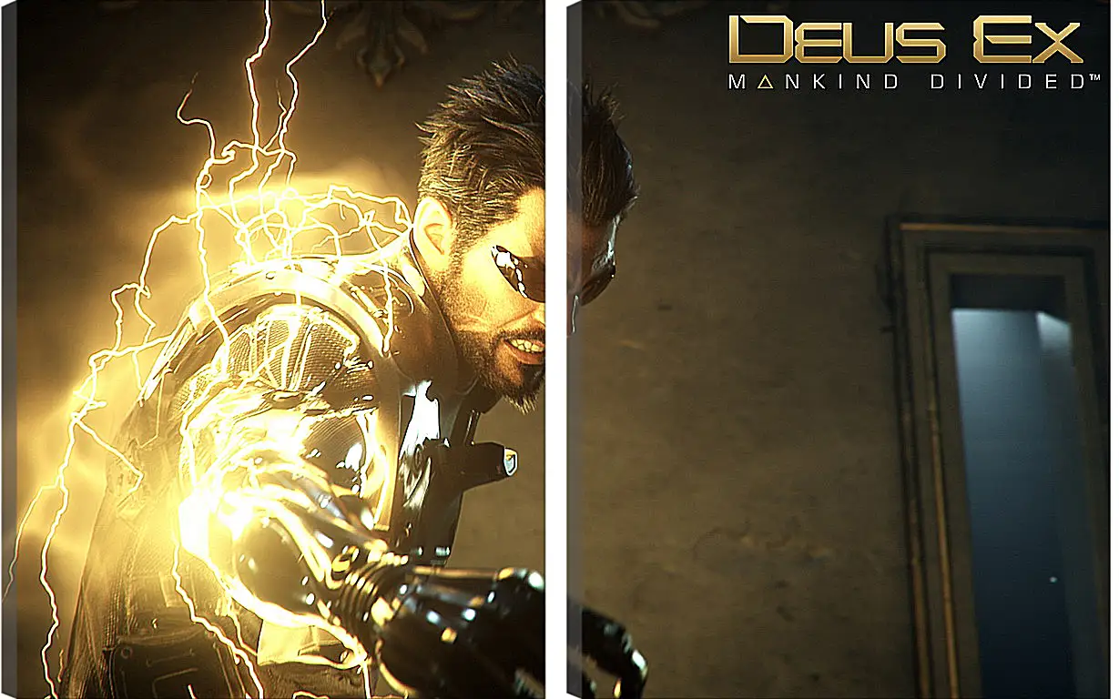 Модульная картина - Deus Ex: Mankind Divided
