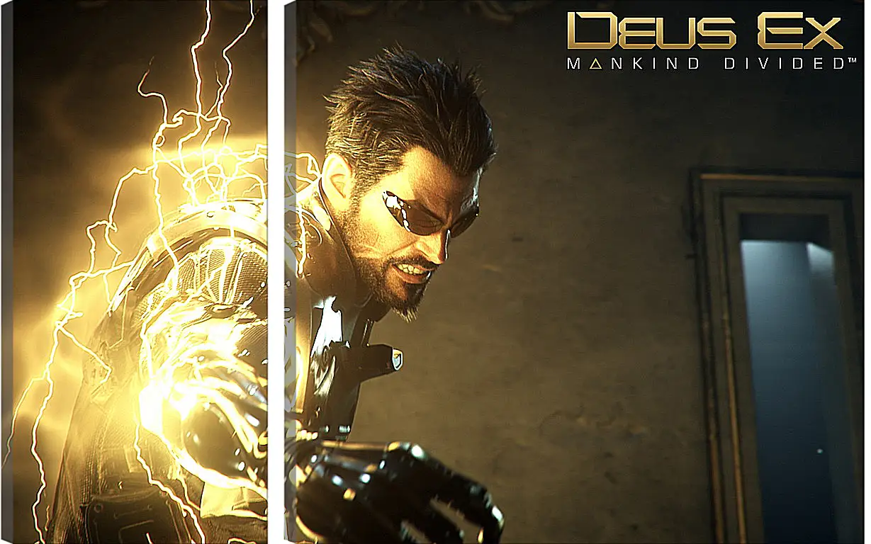 Модульная картина - Deus Ex: Mankind Divided
