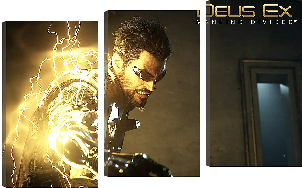 Модульная картина - Deus Ex: Mankind Divided
