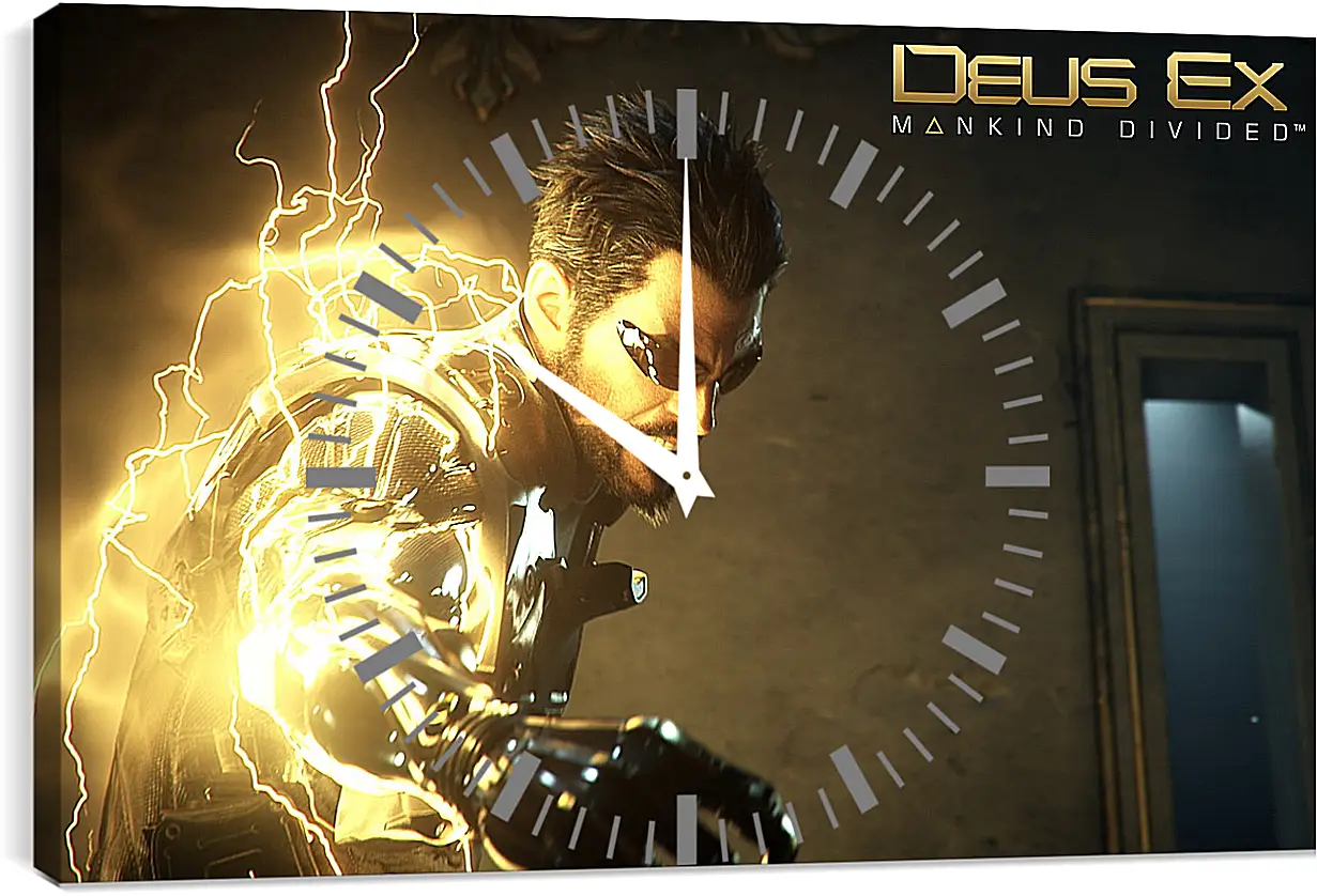 Часы картина - Deus Ex: Mankind Divided
