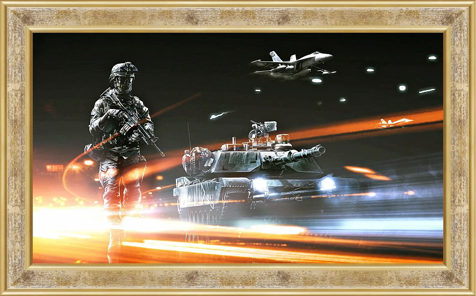 Картина в раме - Battlefield 3