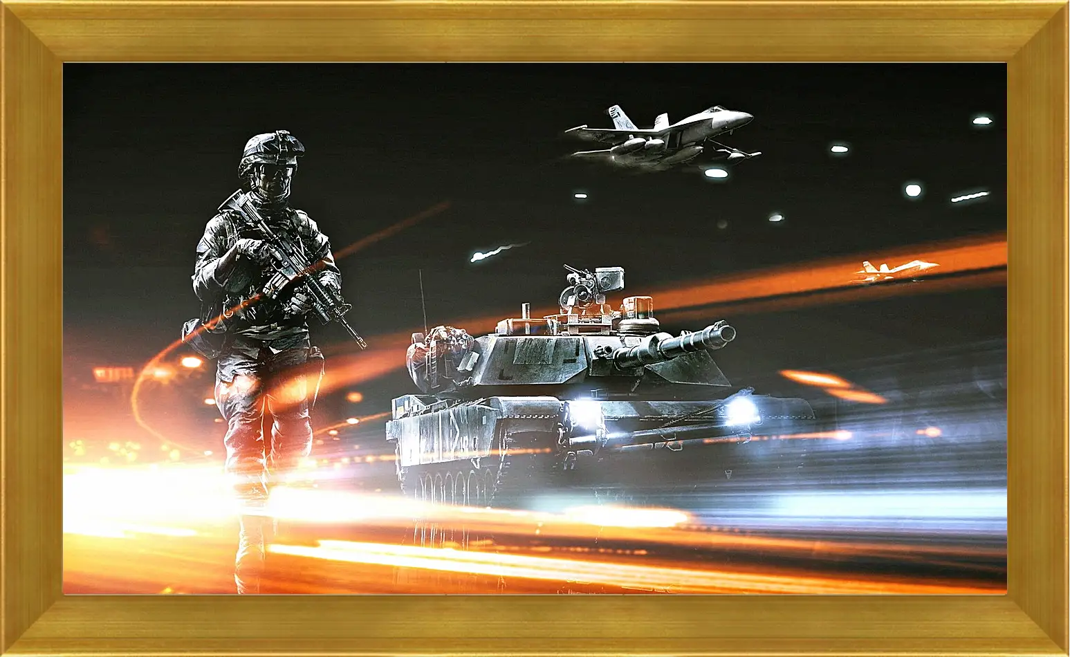 Картина в раме - Battlefield 3