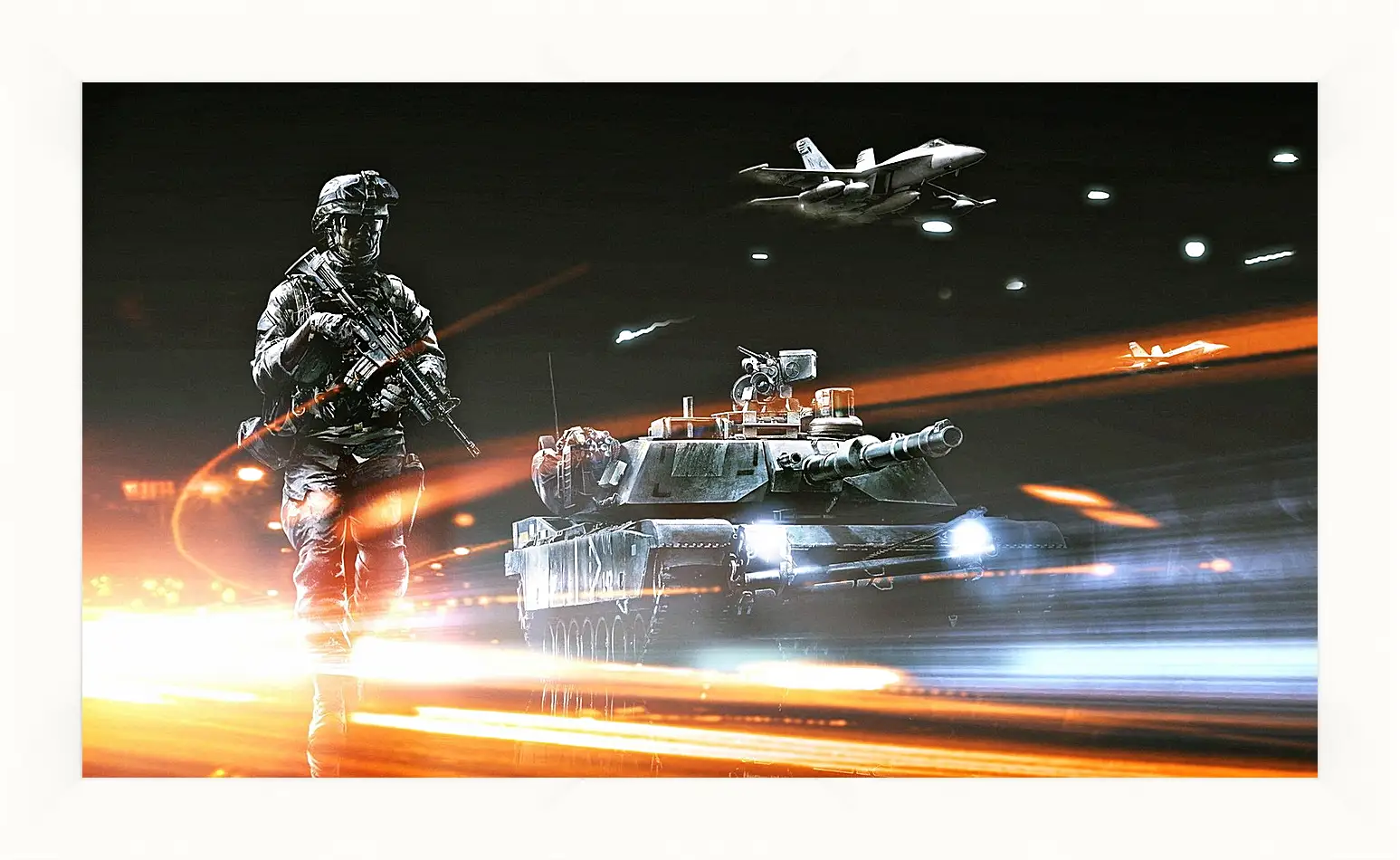 Картина в раме - Battlefield 3