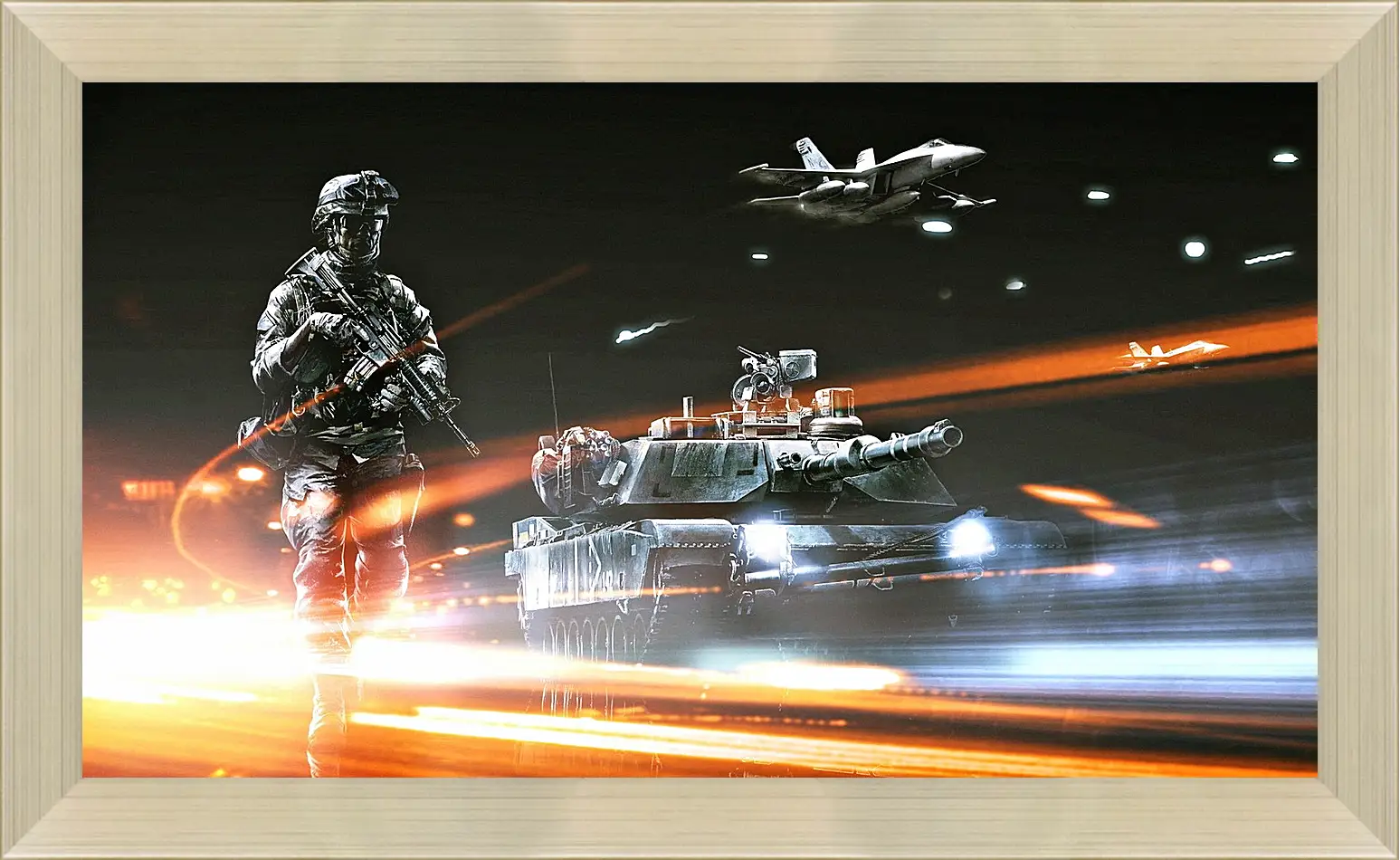 Картина в раме - Battlefield 3