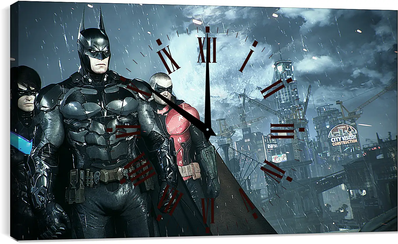 Часы картина - Batman: Arkham Knight