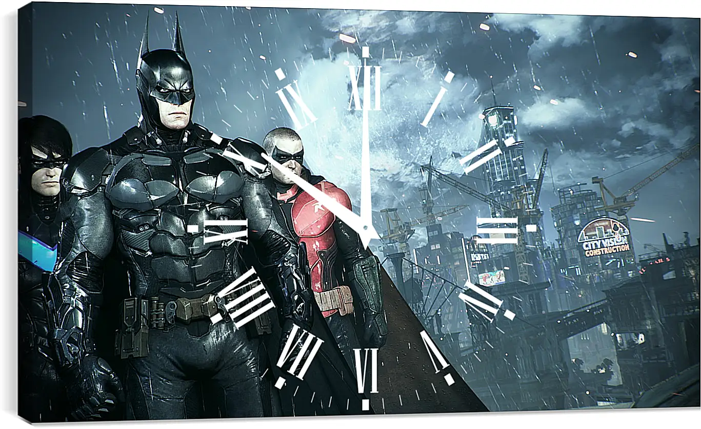 Часы картина - Batman: Arkham Knight