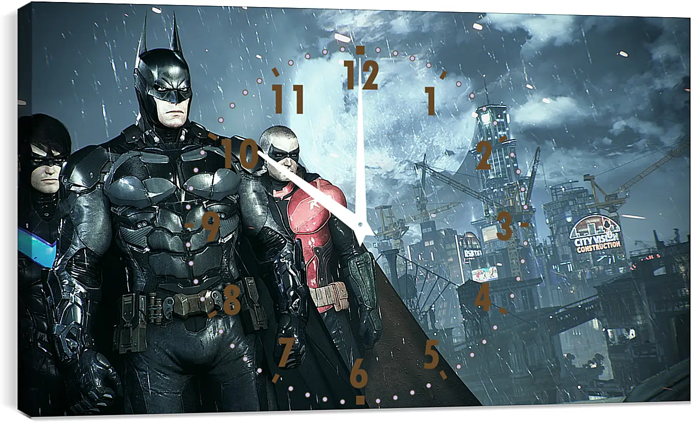 Часы картина - Batman: Arkham Knight