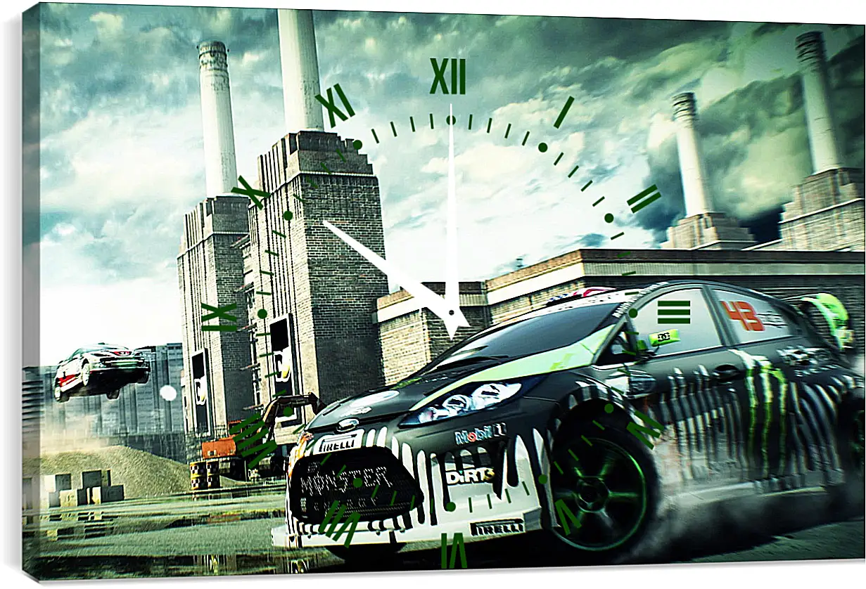 Часы картина - Colin Mcrae: Dirt 3
