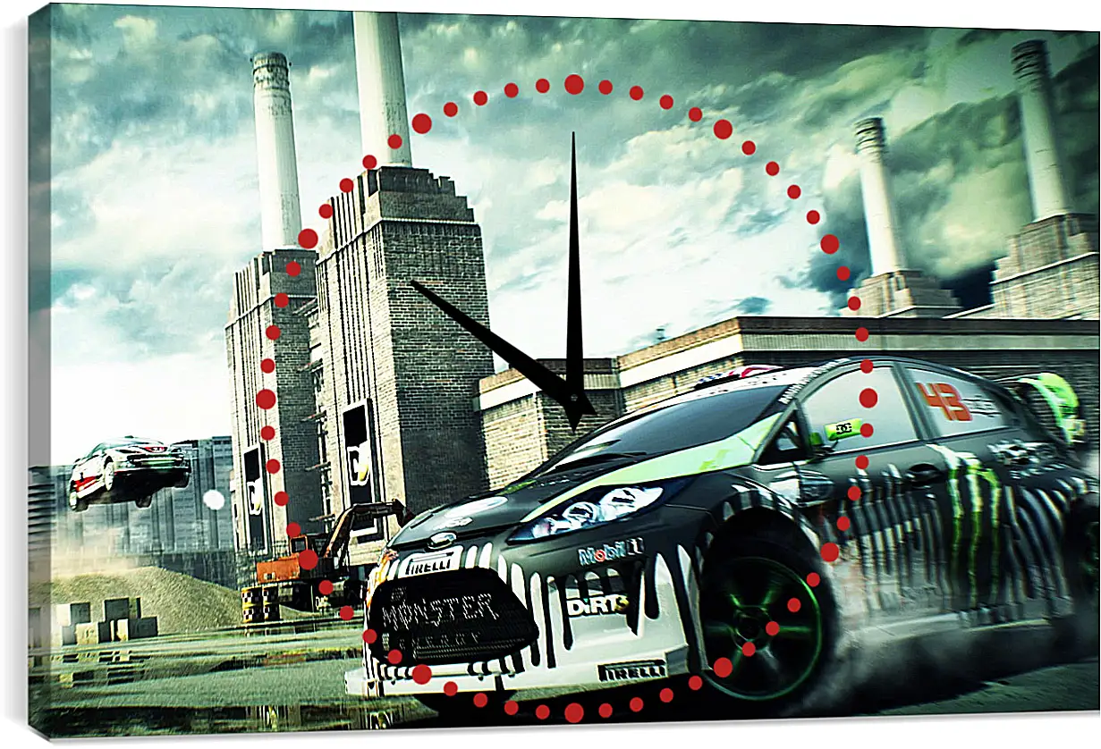 Часы картина - Colin Mcrae: Dirt 3
