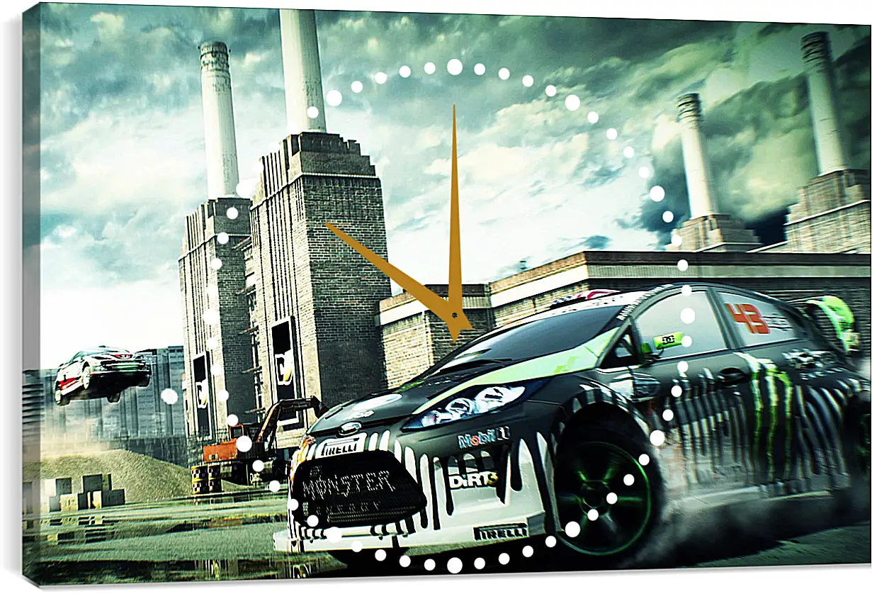 Часы картина - Colin Mcrae: Dirt 3
